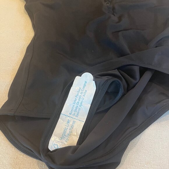 Andie Malibu Black Classic One-Piece, Size large - Picture 7 of 7